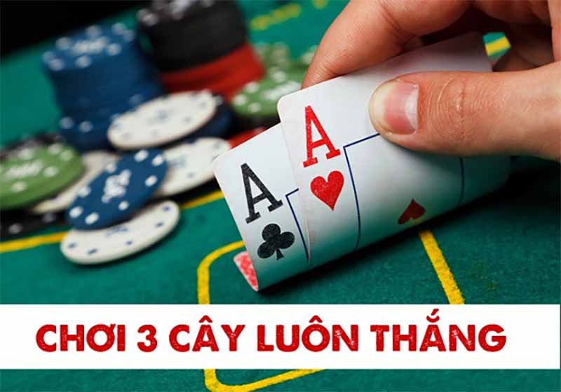 Luật chơi bài 3 cây - Chinh phục cá cược làm giàu hiệu quả
