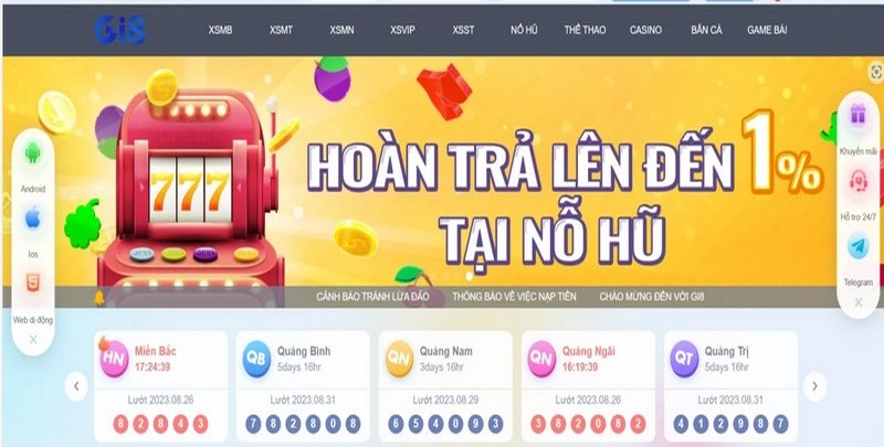 Nhà cái Gi8 - Cổng game cá cược hàng đầu Á châu