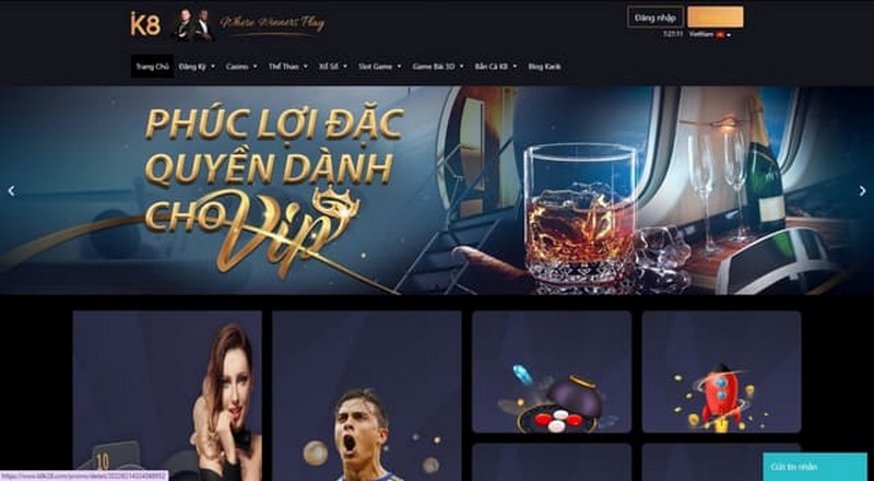 Nhà cái K8 - Đánh giá công tâm dành cho các tân thủ