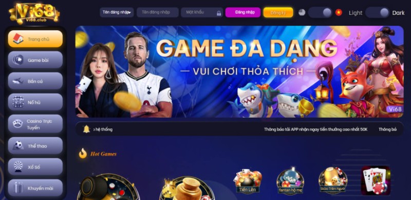 Review chân thực nhà cái Vi68 cho người chơi mới