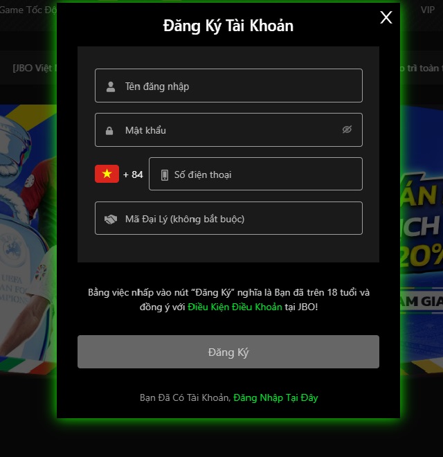 Đăng ký tài khoản game Đăng ký tài khoản game