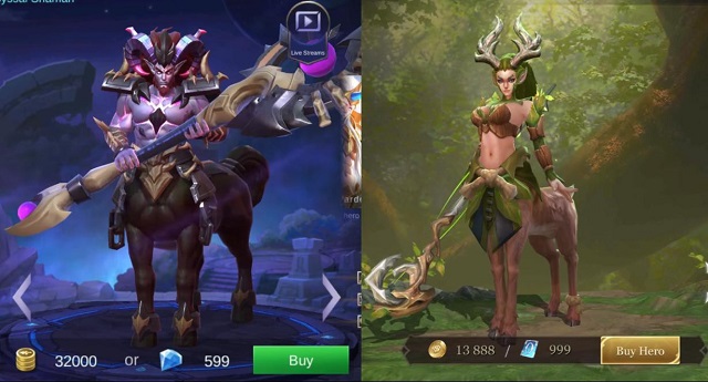 Cả 2 tựa game khi tham gia đều sử dụng sao để xếp hạng Cả 2 tựa game khi tham gia đều sử dụng sao để xếp hạng
