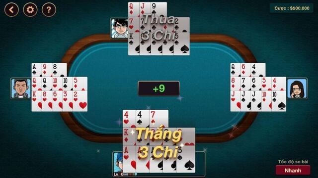 Việc quan sát đối thủ trong trò chơi binh xập xám được xem là một nghệ thuật Việc quan sát đối thủ trong trò chơi binh xập xám được xem là một nghệ thuật