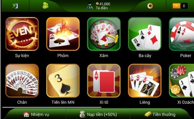 Đánh bài ăn tiền tại khoản điện thoại gồm những thể loại game nào? Đánh bài ăn tiền tại khoản điện thoại gồm những thể loại game nào?