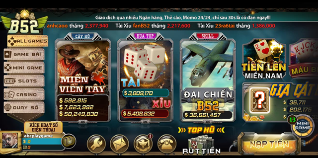 Mách bạn chính xác khái niệm B52 game đánh bài đổi thưởng là gì Mách bạn chính xác khái niệm B52 game đánh bài đổi thưởng là gì