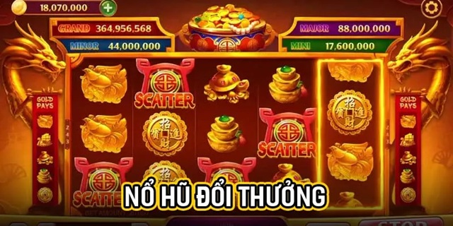 Nổ hũ đổi thưởng là dòng game giải trí trực tuyến rất được yêu thích hiện nay Nổ hũ đổi thưởng là dòng game giải trí trực tuyến rất được yêu thích hiện nay