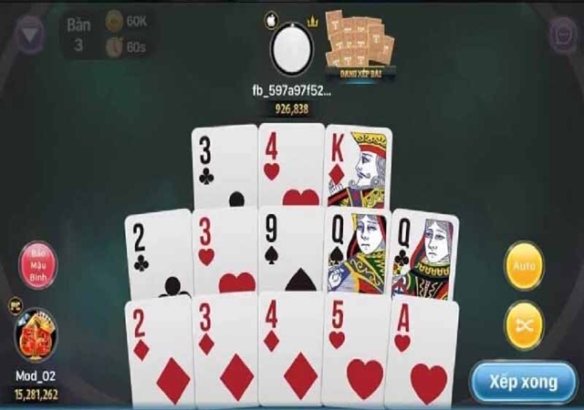 Cách xếp hạng giá trị các bộ bài trong game Mậu binh Cách xếp hạng giá trị các bộ bài trong game Mậu binh