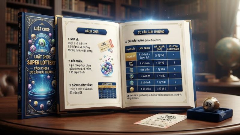 Bỏ túi luật chơi Super Lottery Bỏ túi luật chơi Super Lottery