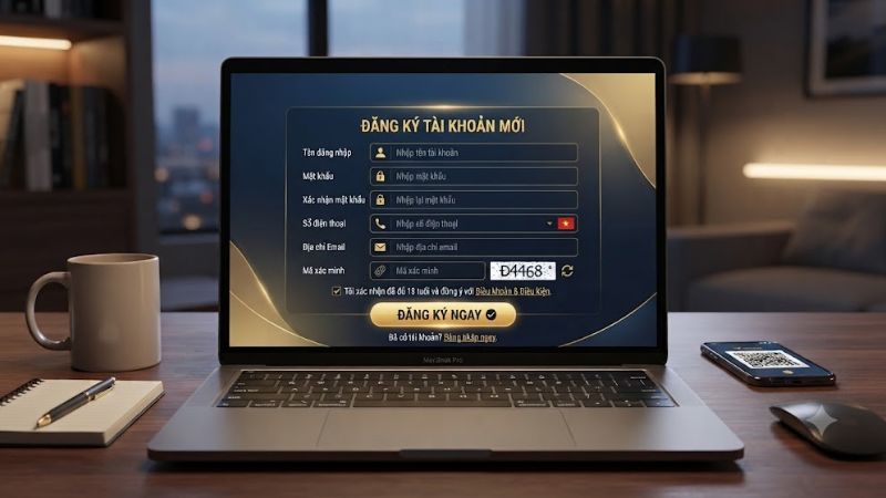 Đăng ký tài khoản cực dễ Đăng ký tài khoản cực dễ
