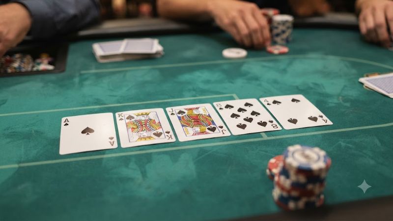 Tìm hiểu tay bài Thùng trong Poker Tìm hiểu tay bài Thùng trong Poker