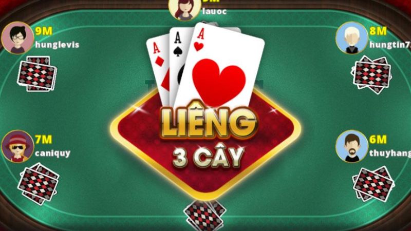 Xếp bài Liêng 3 cây theo chất và bộ Xếp bài Liêng 3 cây theo chất và bộ