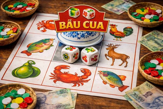 Bầu cua tôm cá - một trò chơi dân gian số hóa được nhiều người yêu thích hiện nay